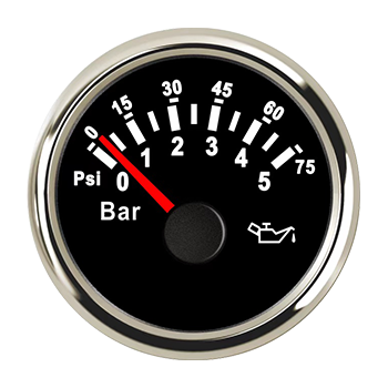 Oil Pressure Gauge 0-5 Bar - SBS0109